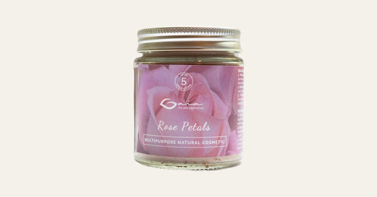 Rose Petals de Gaia, petalos de rosa en polvo para preparar agua de rosas en casa