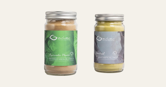 Ayurvedic Plants y Neutral de Gaia, tratamiento vegetal del cabello con plantas ayurvédicas